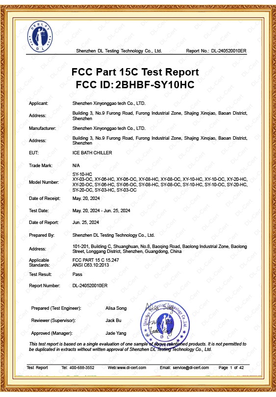 Quality Control 23 FCC