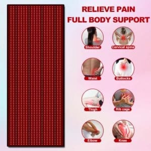 Custom 660nm 850nm Red Light Therapy Sauna Mat For Full Body Pain Relief Manufacturers