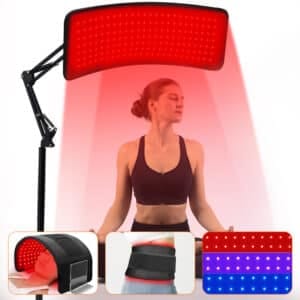 660nm850nm Near-Infrared Red Light Therapy Device With Stand 001 660nm850nm Near-Infrared Red Light Therapy Device With Stand
