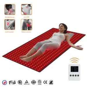 Wholesale 660nm 850nm Medical Grade Red Light Therapy Mats 004 Wholesale Medical Certified Red Light Therapy Full Body Mats